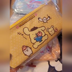 Pompompurin Sanrio pencil bag case zipper pouch